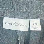 kim rogers Short Gray Pull-On Pants 16S Photo 3