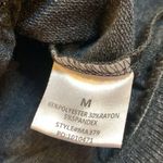 Pink Lily Casual Saturday t-shirt thong bodysuit charcoal gray M Photo 3