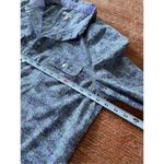 Talbots  Cotton Bottom Down Long Sleeve lilac Shirt L Photo 4