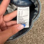 American Eagle Medium Wash Ripped Jean Shorts 00 Photo 3