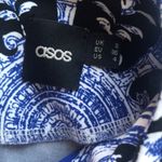 ASOS  blue and white paisley mini dress Photo 3
