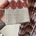 Susina Aztec Geometric Knit Cardigan Sweater Women’s Medium Red Photo 2