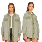 Free People Ruby Jacket Soft Oversized Dolman Quilted Fleece Shacket Size Small Photo 4