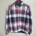 Orvis  Women's Fleece Lined Flannel Snap Shacket Size Small Photo 0