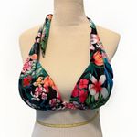 Sporlife Tropical Waterfall Halter Triangle Swim‎ Top, US XL Photo 0