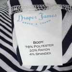 Draper James Dress Blue White Striped Sleeveless Stretchy Fit & Flare Size M Photo 4