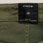 Vince  Green Cargo Skinny Tapered Y2K Punk Skater Chino Indie Retro Pants 28 Photo 12