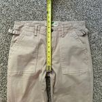 Anthropologie khaki beige straight leg pants size 27 Photo 10