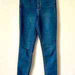 ASOS  | Blue High Waisted Skinny Jeans Sz 28 Photo 0