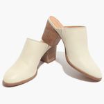 Madewell The Harper Mule leather Vintage Canvas SIZE 7 Photo 0