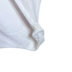 Naked Wardrobe Minimalist Basic Casual White Bodysuit - White Sz XL NWT Photo 4