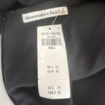 Abercrombie & Fitch New Abercrombie Fitch Black Long Sleeve Tie Neck Mini Dress Small Boho Party Photo 7
