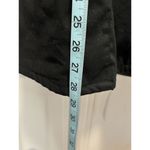 Cherokee Workwear Black Scrub Top Short Sleeve V Neck Pockets Size S Side Tie Photo 1