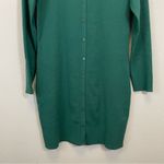Aritzia  Sunday Best Emerald Green Long Sleeve Slim‎ Ribbed Mini Dress Size XL Photo 5