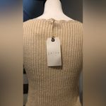 Leith  Beige Long Bell Sleeve Wide Neck Sweater Size XS NWT Photo 7