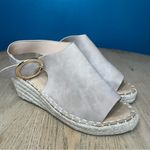 Catherine Malandrino New!  Cirkly Espadrille Wedge Suede Sandal Women’s Size 7.5 Photo 0