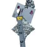 Claire's x Mean Girls Silver Mesh Like Sequin Drop Earrings NEW Photo 3