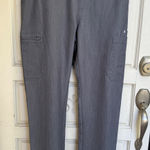 FIGS Technical Collection Grey Kade Cargo Scrub Pants Women's Size Medium Photo 0