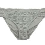 Victoria's Secret Victoria’s Secret White Eyelet Crochet Bikini Bottom size medium Photo 0