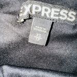 EXPRESS Black and Red Skater Mini Skirt with Ruffles Photo 3