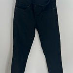 Blanqi Denim Maternity Postpartum Belly Support Skinny Jeans black Wash Size 8 Photo 0