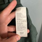 prAna  Women’s Olive Green Open Back Sleeveless Muscle Tee Organic‎ Cotton Photo 8