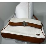 Women’s Woven Italian Crossbody Purse Bag White Photo 2