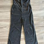 H:ours Simone Jumpsuit in Silver Revolve Sz XL New Years Party Club Going Out Photo 3