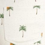 NYDJ Palm Print High Waist Frayed Hem Denim A-Line Shorts Plus Size 22W NWT Photo 2