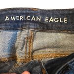 American Eagle  Hi-Rise Jegging Skinny Dark‎ Wash Cropped Jeans Sz 24 Photo 5