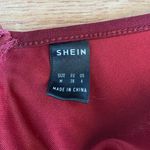 SheIn Maroon Dress Photo 2