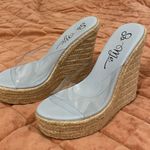 Forever 21 Blue Clear Wedges Photo 0