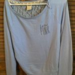 PINK - Victoria's Secret Lt blue long sleeved PINK shirt Photo 0