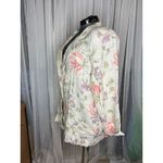 blazer floral pastel pink green boxy boyfriend power Size 28W Photo 5