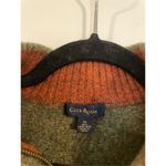 Club room lambs wool Forrest green quarter zip sweater m Green Size M Photo 2