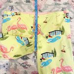 Nick & Nora VTG  Womens Retro Pink Flamingo Pants Size Large Capris Loungewear Photo 4