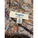 Hayden Sleeveless Ruffle Cottagecore Floral Paisley Boho Romantic Size Small Photo 4