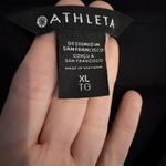 Athleta  Size XL Step ForwardBlack V-Neck Sweatshirt Tee Photo 3