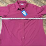 Columbia NEW Savanna Hill Short Sleeve Shirt Women's XL Vented Omni Shade UPF 50 Photo 3