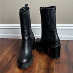 Annabella black leather women's mid Photo 6