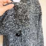 London Fog Black Gray Tweed Wool Blend Peacoat Womens XL City Preppy Photo 2