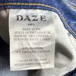 Daze Wide Leg Light Wash Denim Blue Size 30 Photo 2