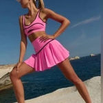 Beach Riot  Venus Hot Pink Athletic Skirt Sz M NEW Photo 0