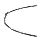 J.Crew  Faux Tortoise Shell Chain Link and Cluster Pearls Necklace 17-19" Long Photo 3