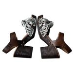 KORKS Natalia Natalia Crochet Twist Knot Sandals Tan SZ 6M Brown Photo 7