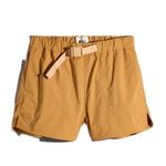 Madewell Women's  MWL Belted Hiking Shorts Elastic Waist Pull On Sz L Photo 1