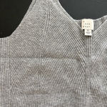 A New Day Ribbed Knit Crop Sweater Tank Gray Size XL NWT Photo 5