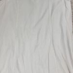 Anthony Richards Shirt Dress Womens 16W White Linen‎ Blend Pleated Midi Collared Size 16 Photo 6