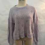 Madewell Pointelle Knit Crewneck Sweater 759 Photo 1