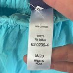 NWT Swimsuits For All Mia Off The Shoulder Maxi Dress Blue Size 18/20 Photo 7